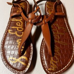 Sam Edelman Brown Leather Sandals
